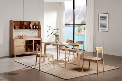 DT102-15餐臺、DC115餐椅