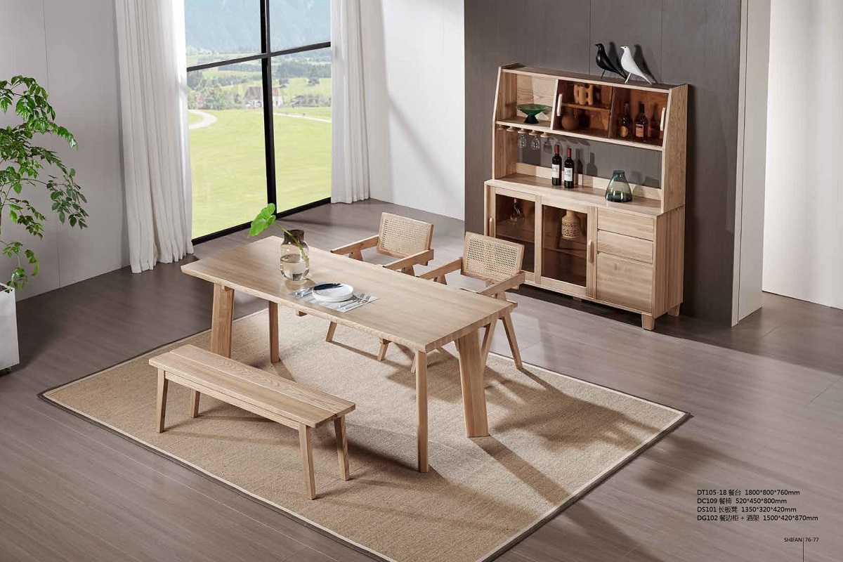 DT105-18餐臺、DC109餐椅、DS101長板凳、DG102餐邊柜+酒架.jpg